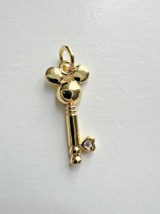 Mickey Key Charm