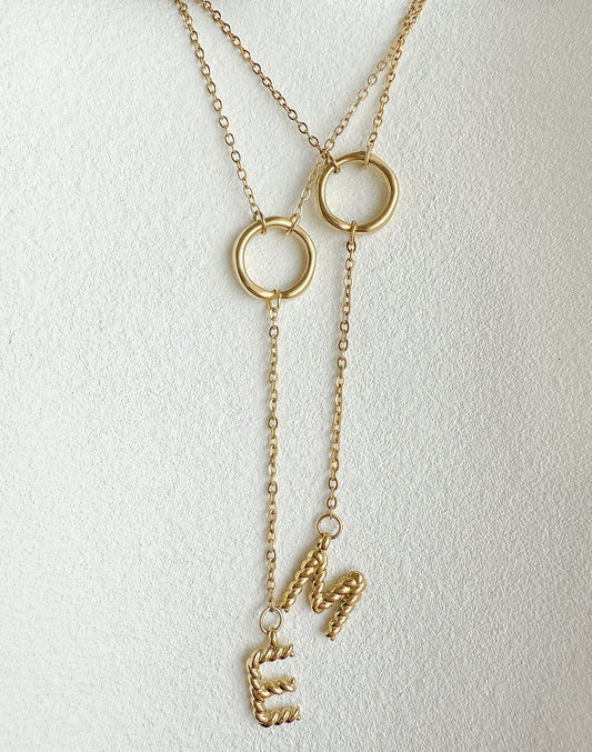 Golden Tiny Necklace 💧