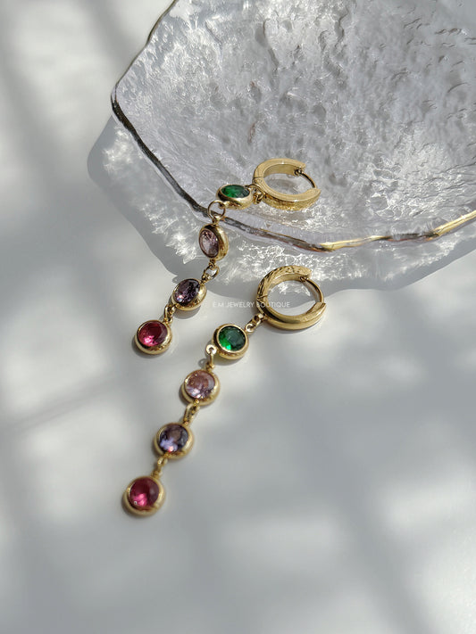 MULTICOLOR HOOPS