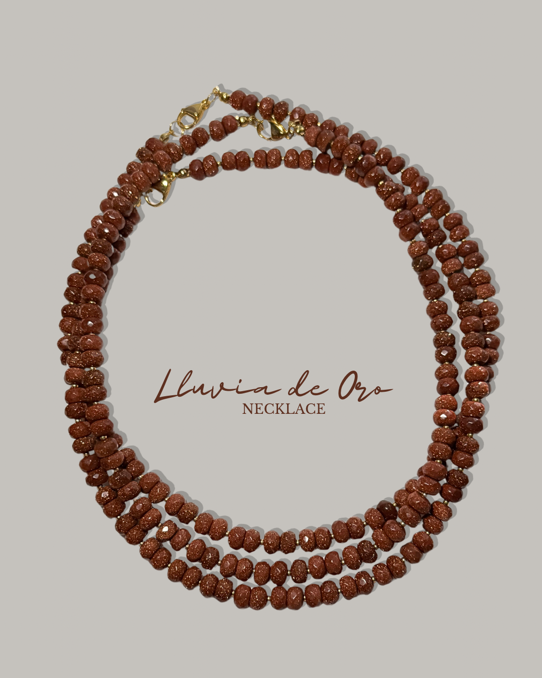 LUVIA DE ORO NECKLACE