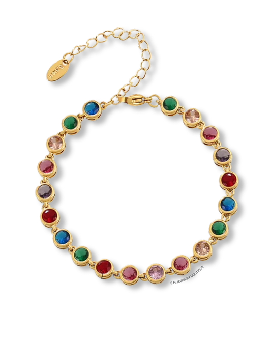 ROUNDCOLOR TENNIS BRACELET