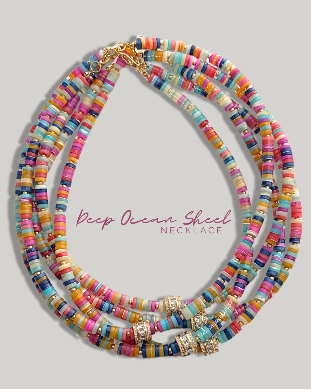 DEEP OCEAN SHEEL NECKLACE