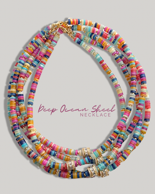 DEEP OCEAN SHEEL NECKLACE