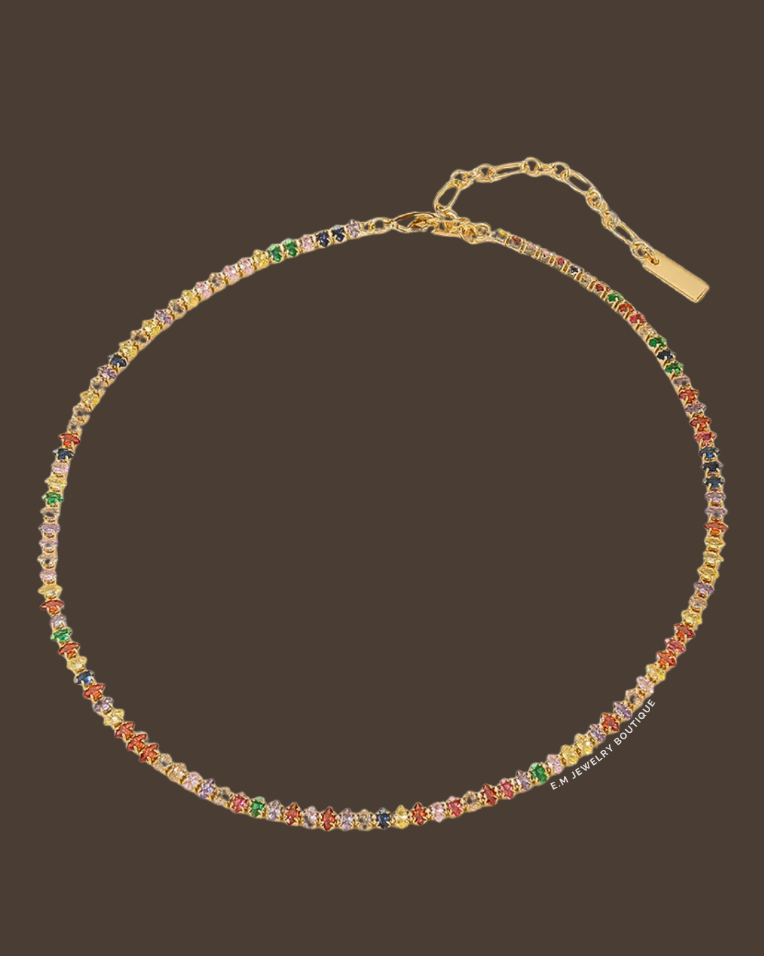 LUXURY COLORFUL NECKLACE