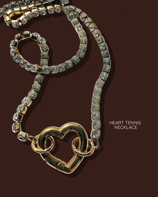 HEART TENNIS NECKLACE