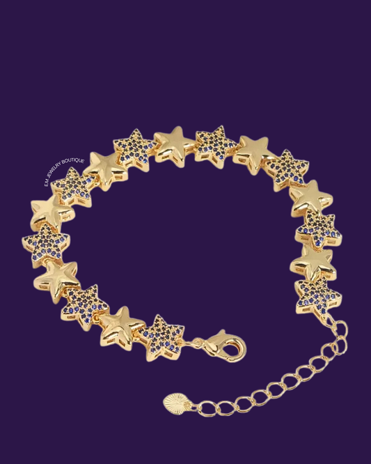 BLUE MULTISTAR BRACELET