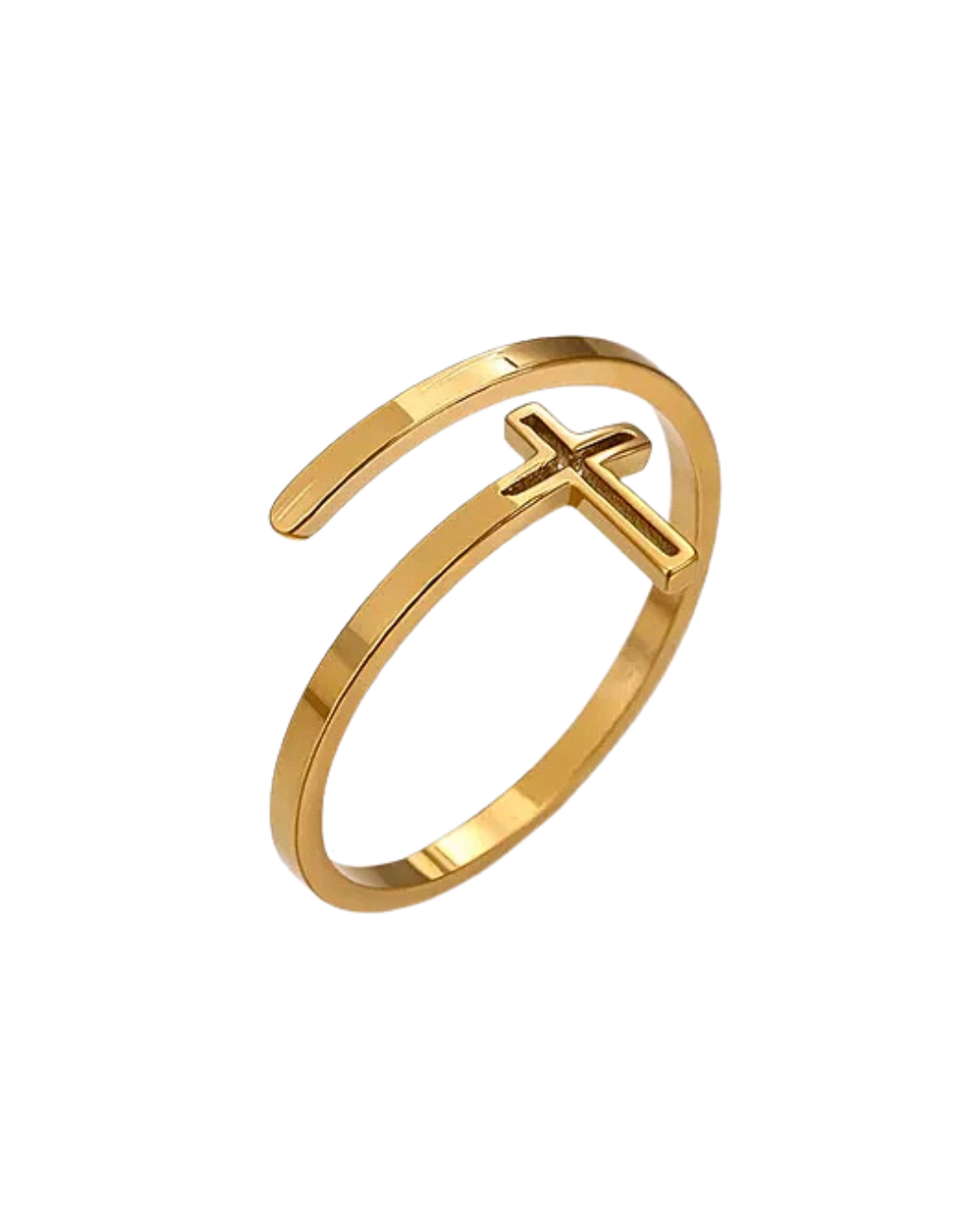OPEN CROSS RING