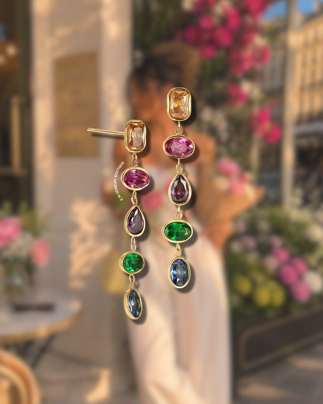 SUNSET COLORFUL EARRINGS