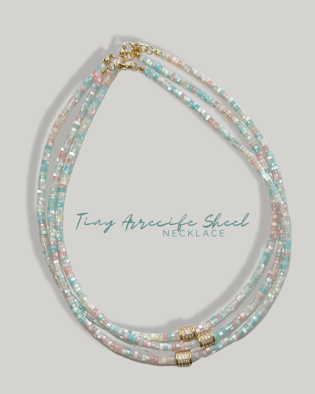TINY ARRECIFE SHEEL NECKLACE