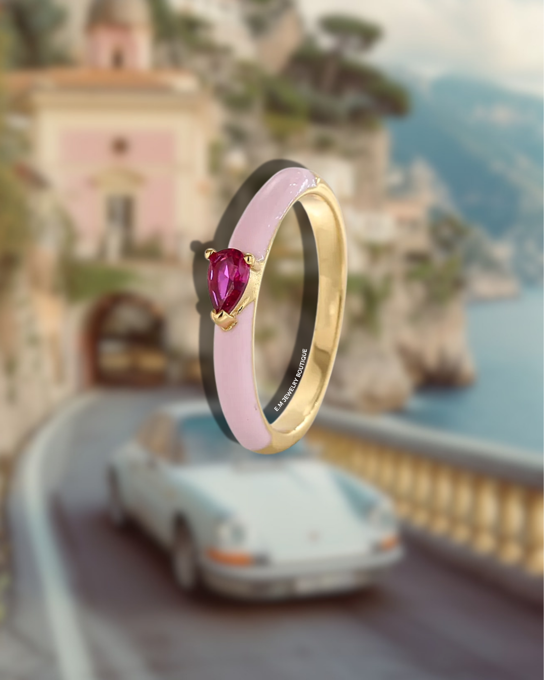 COTTON PINK RING