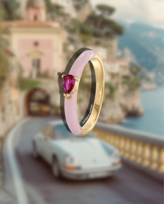 COTTON PINK RING