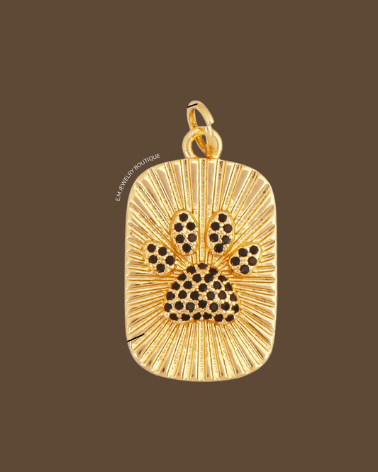 BLACK PAW PENDANT