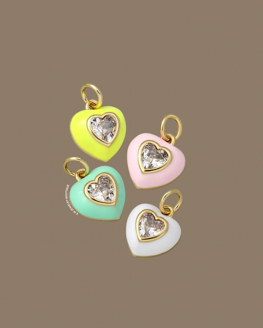 ZIRCON MINI COLOR HEART