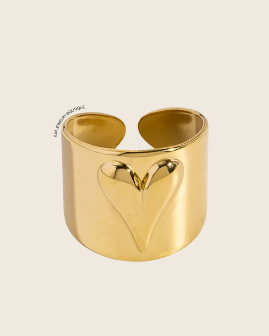 OPEN HEART RING