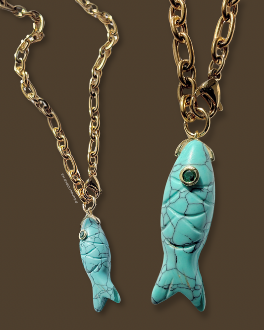 SARDINA STONE NECKLACE
