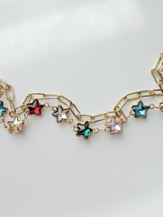 MULTICOLOR STAR BRACELET