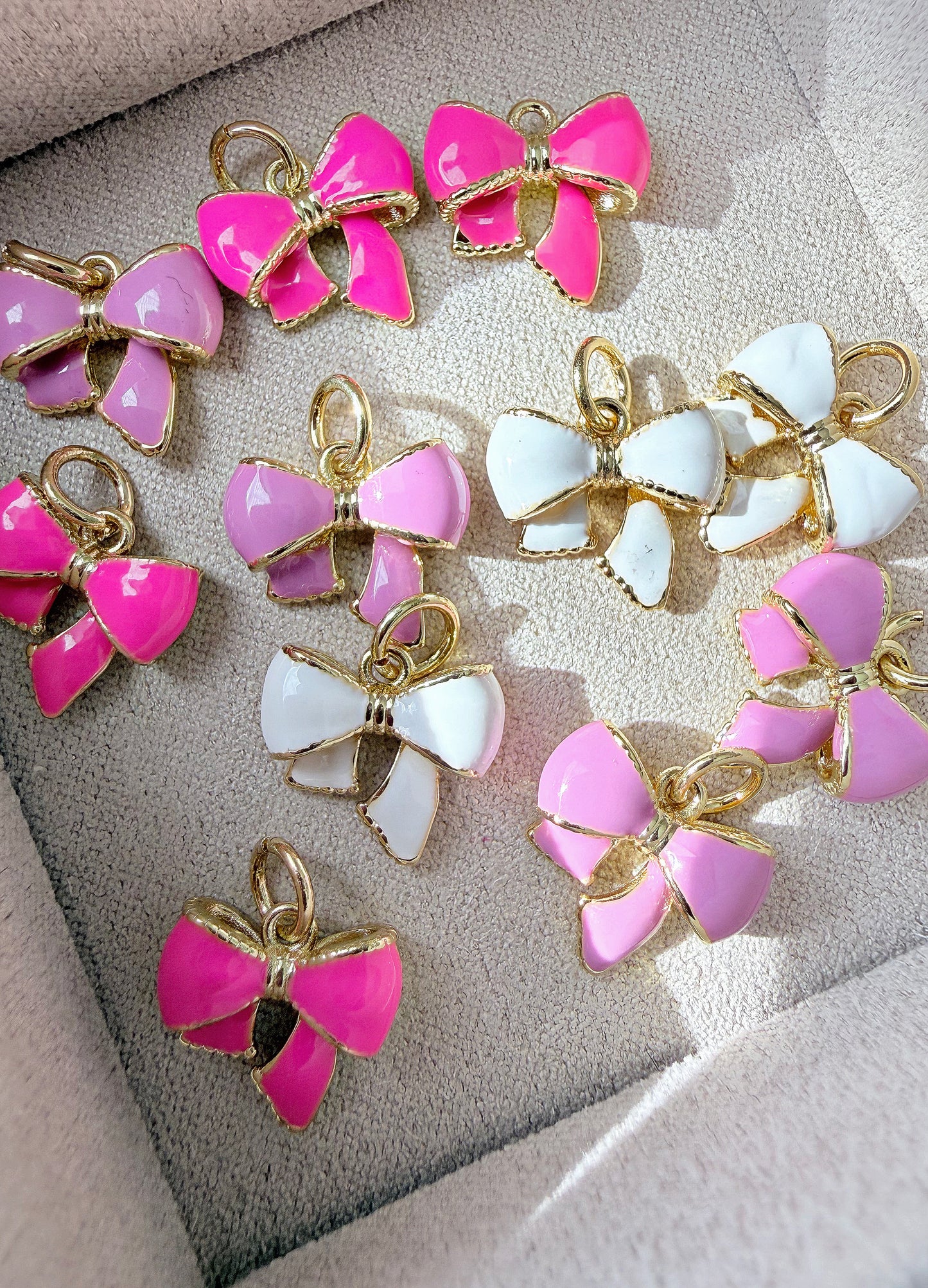 MINI BOWS CHARMS