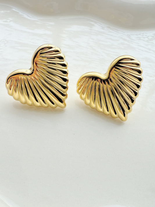 HEART EARRINGS 💧