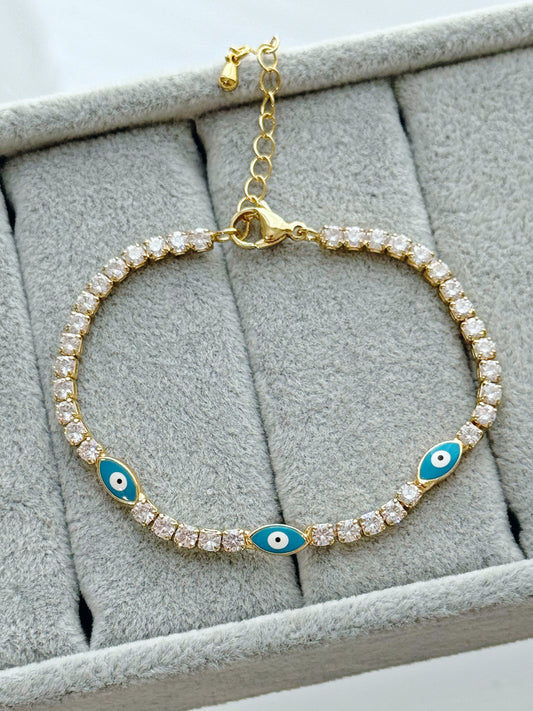 EYE TENNIS BRACELET