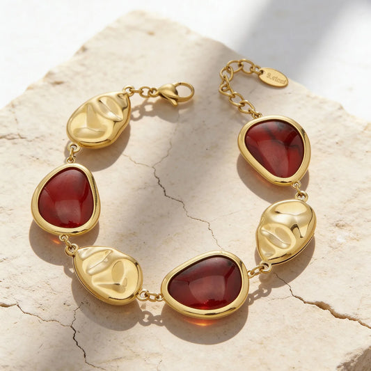 RED STONE BRACELET
