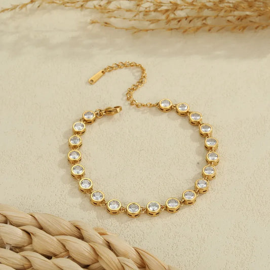 ROUND TENNIS BRACELET