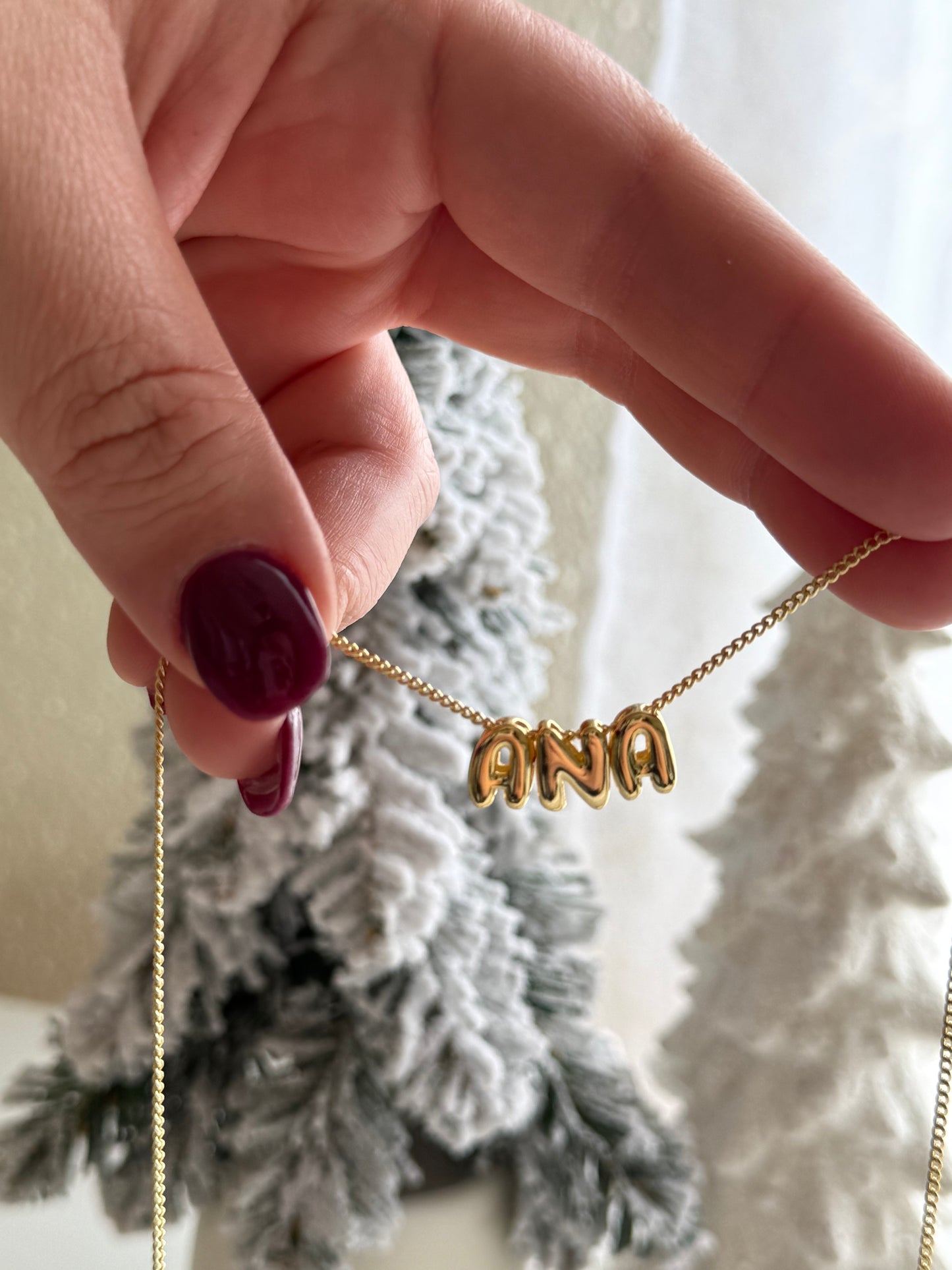 Gold Name Necklace