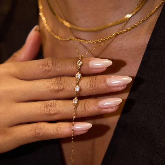 ÁMBAR CLEAR NECKLACE