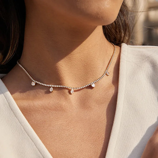 LUXUR TENNIS NECKLACE