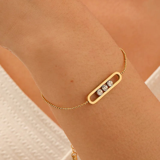 CLIP ZIRCONIA BRACELET