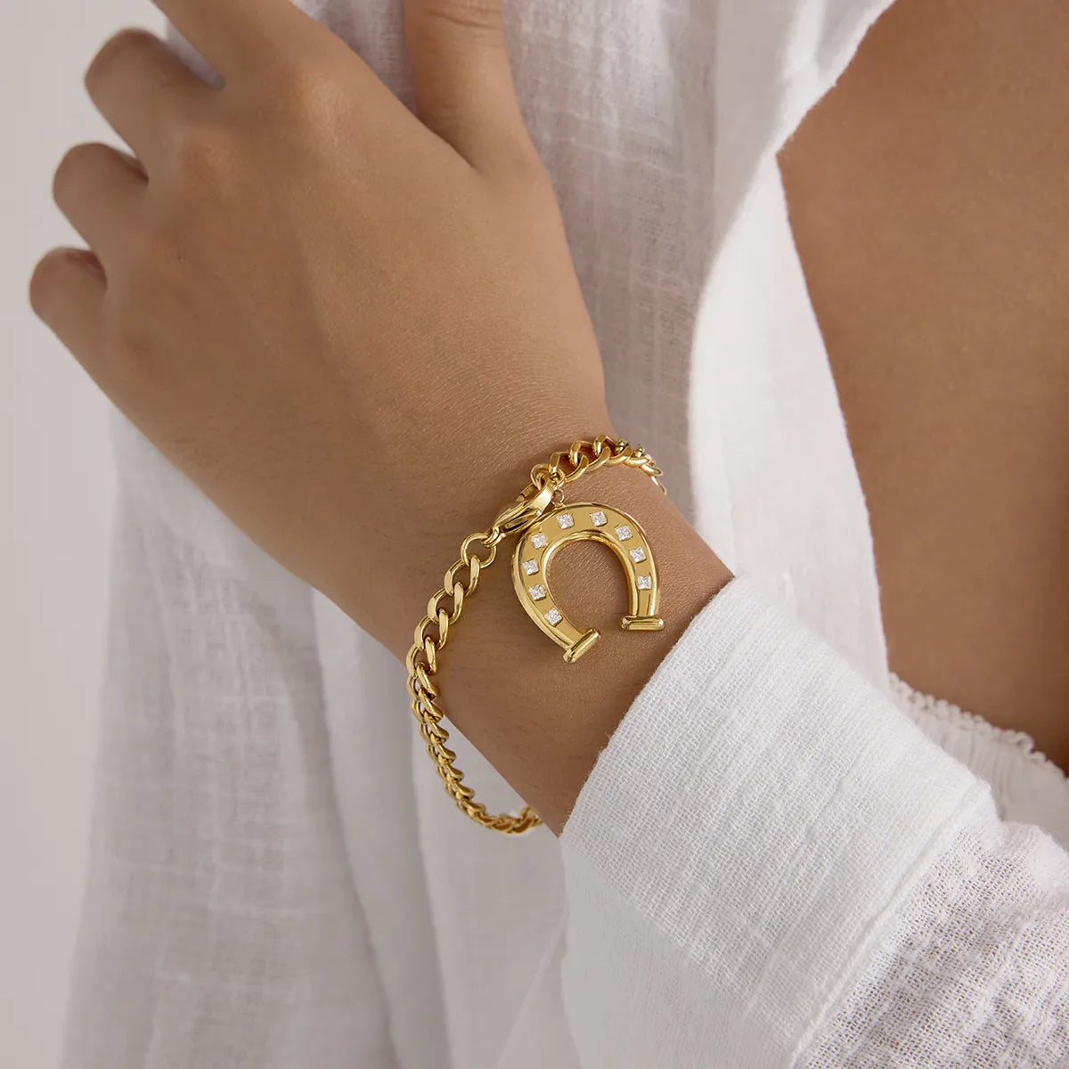 HERRADURA CLEAR BRACELET