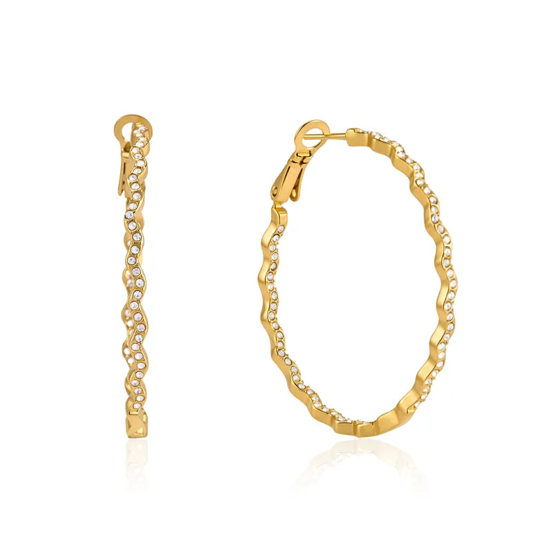 Argollas Wavy