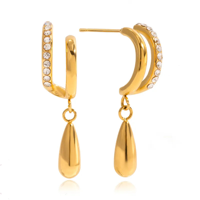 DOUBLE DROP EARRINGS
