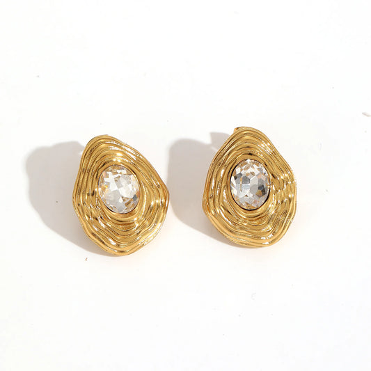 ROCK ZIRCON STUDS