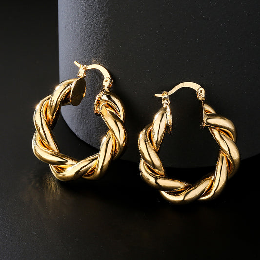 ZULE CHUNKY HOOPS