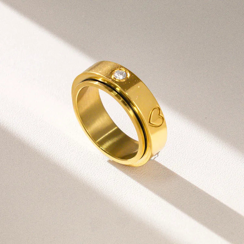 AXIETY HEART RING