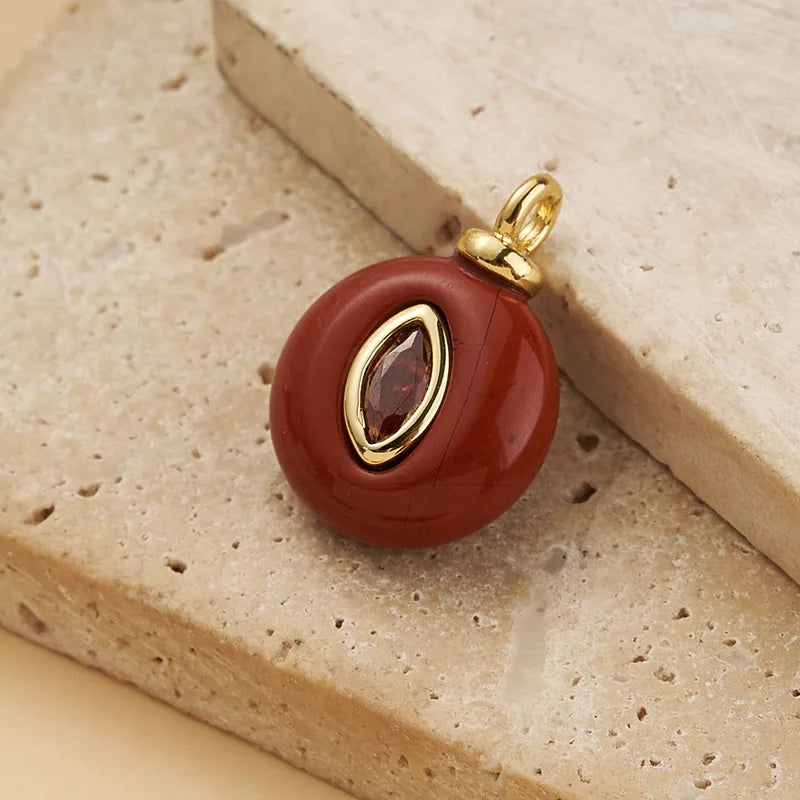 RED STONE PENDANT