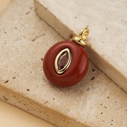 RED STONE PENDANT