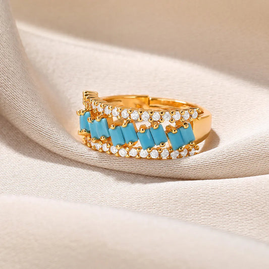 TURQUESA QUEEN RING