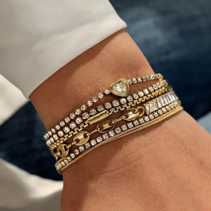 TENNIS HEART BRACELET