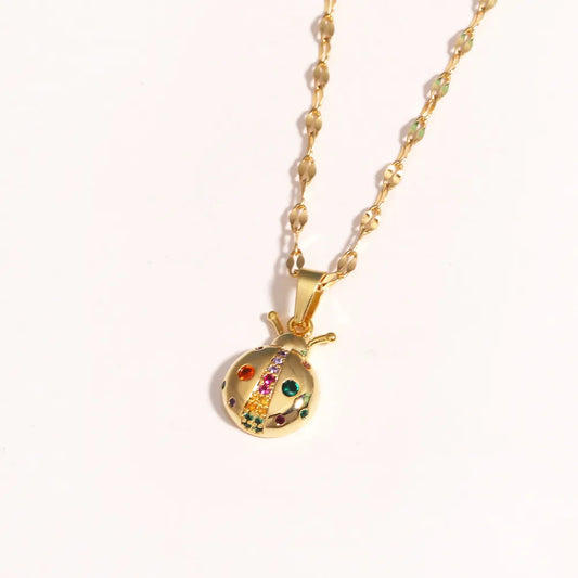 LADYBUG NECKLACE