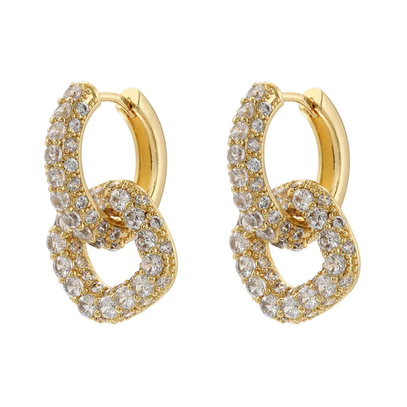 LUXURIOUS ZIRCONIA EARRINGS