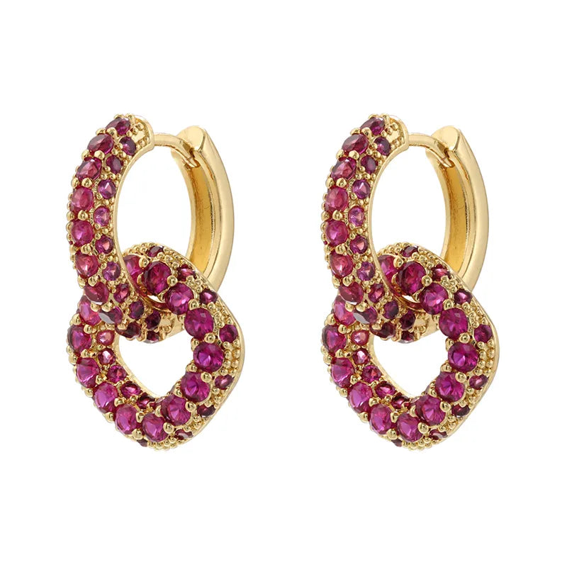 LUXURIOUS ZIRCONIA EARRINGS