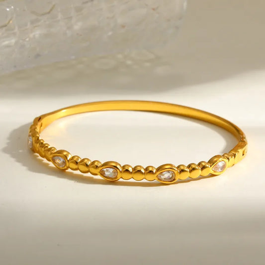 DROP CLEAR BANGLE