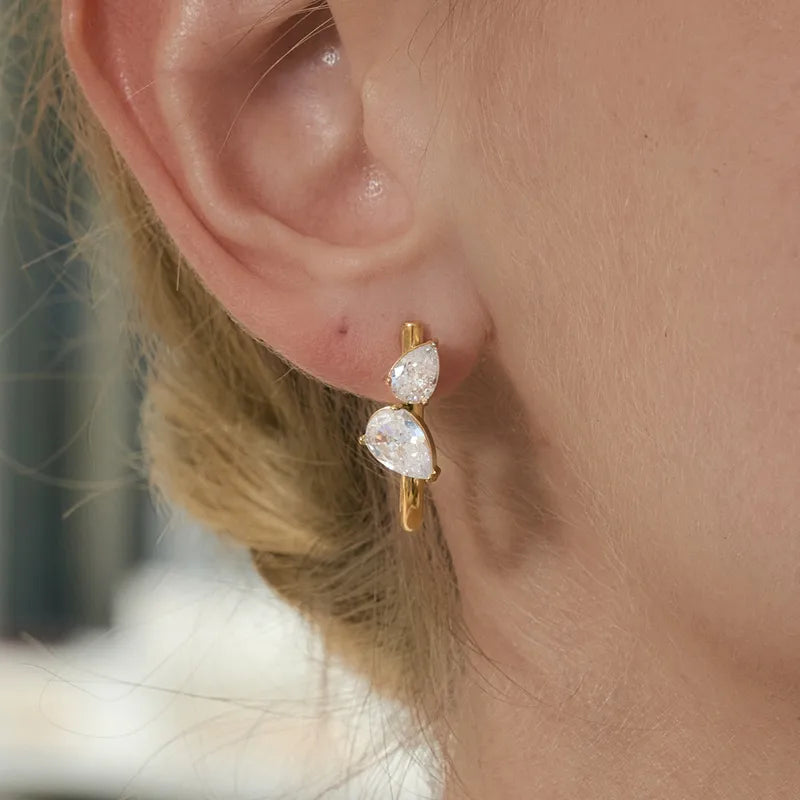 NIKKY ZIRCONIA STUDS