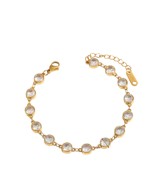 ROUND CLEAR BRACELET