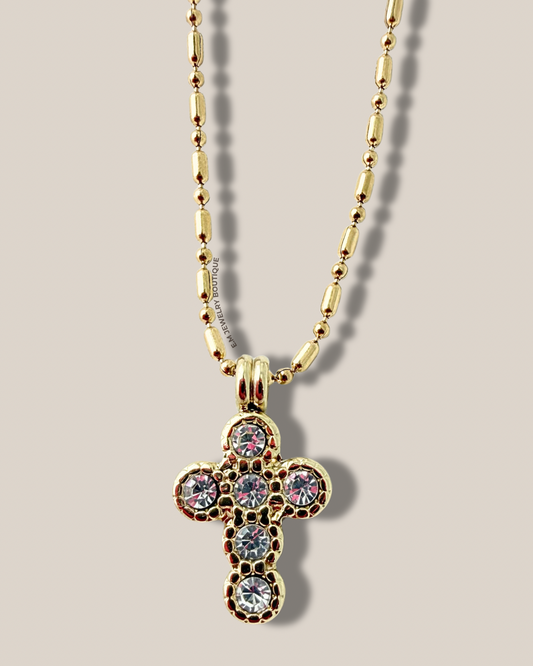 CROSS TINY NECKLACE