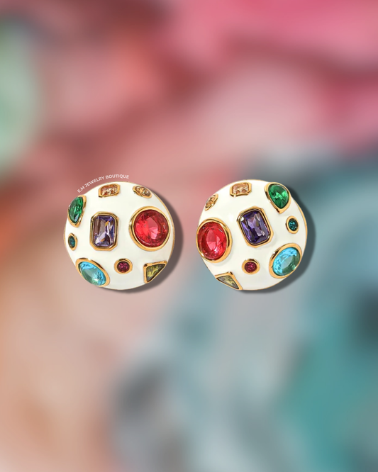ROUND MULTICOLOR STUDS