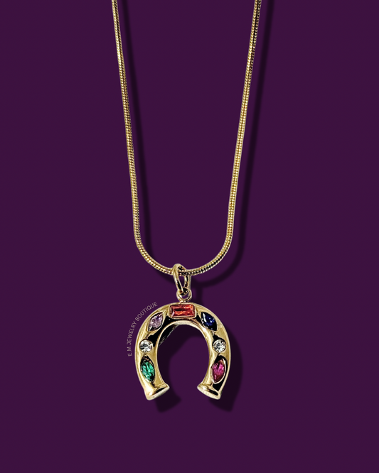 HERRADURA COLORFUL NECKLACE