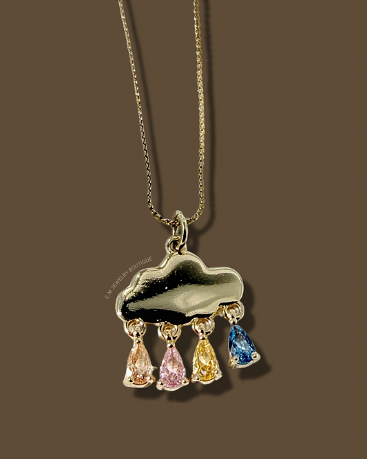 DROP CLOUD NECKLACE