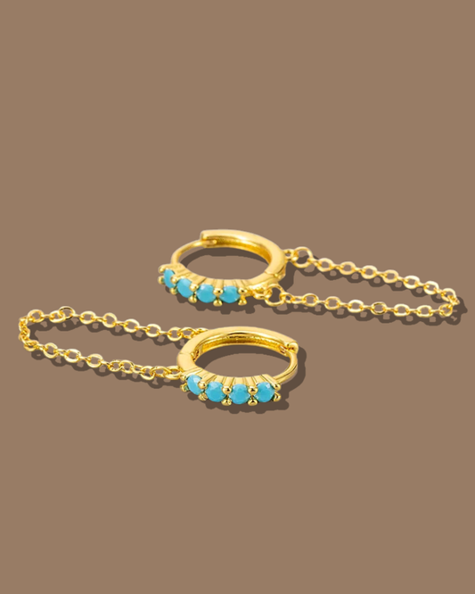 CARIBE TURQUESA HOOPS